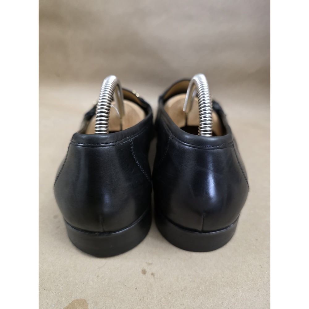 Cole Haan (Sz 10 M) Ascot II Horse Bit Men's Loafers Black Leather #C00395 - Picture 7 of 14